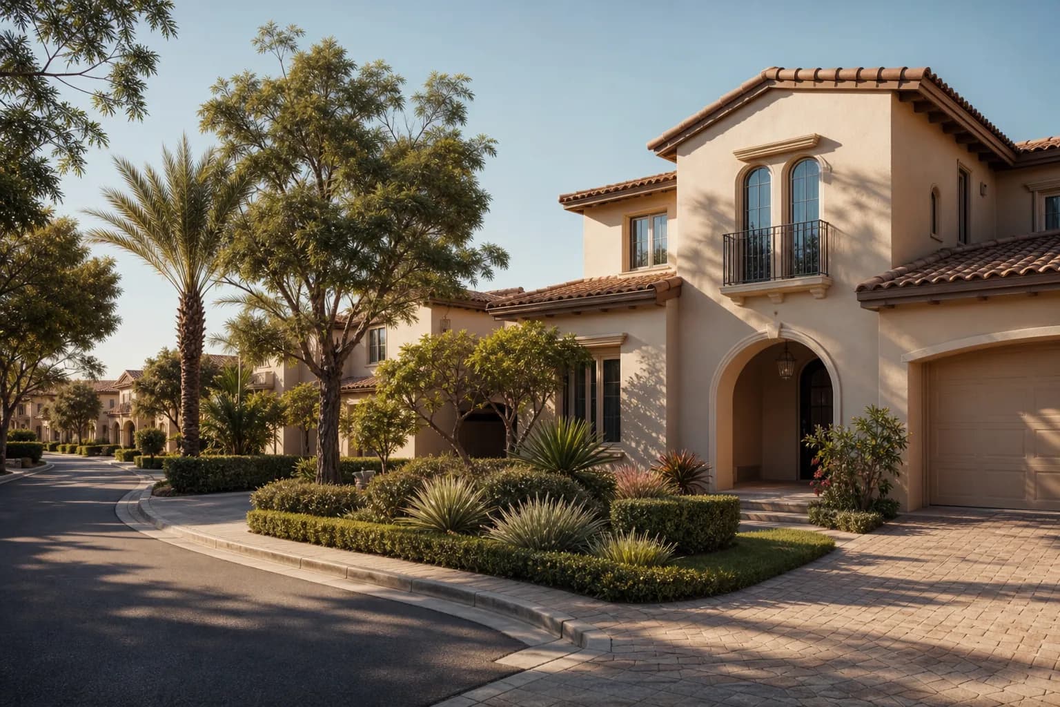 Illustrative villa setting for Arabian Ranches